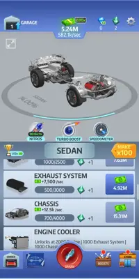 Idle Car android App screenshot 0