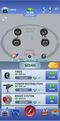 Idle Car android App screenshot 3